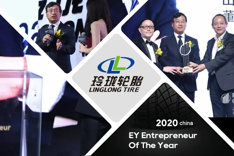 Ernst & Young anuncia a Wang Feng de Shandong Linglong Tire Co., Ltd. como ganador del premio Entrepreneur Of The Year® 2020 China