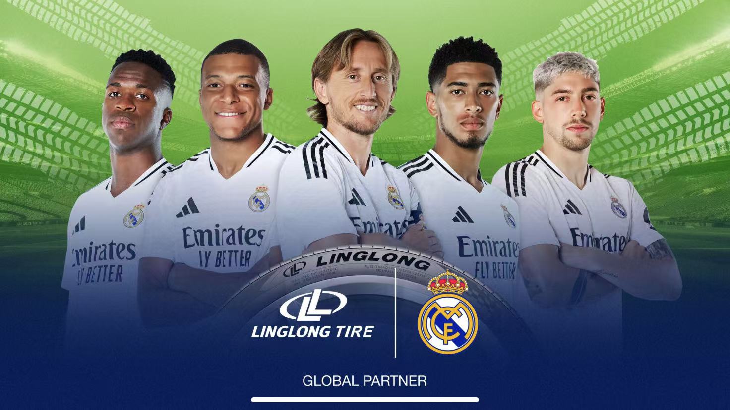 Linglong Tire se convierte oficialmente en el socio global del Real Madrid